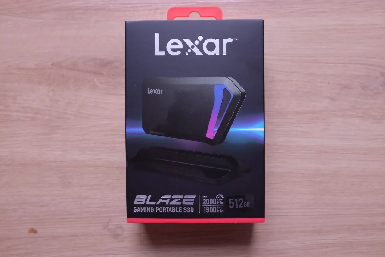 Lexar Blaze SL660 512GB - Packaging