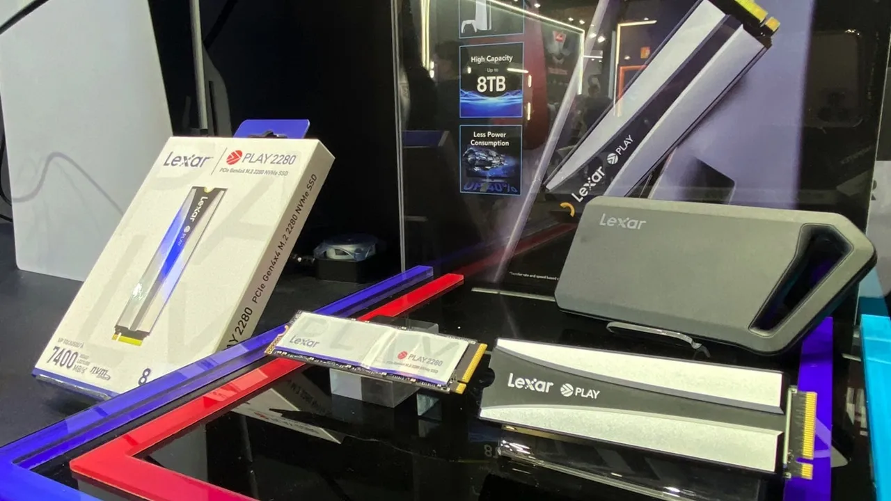 Lexar Memory Cards and Portable SSDs