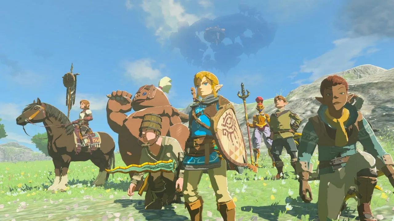Link using the Ultrahand ability