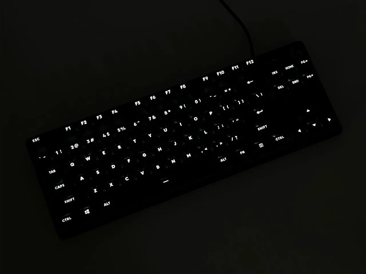 Logitech G413 SE Keyboard Closeup