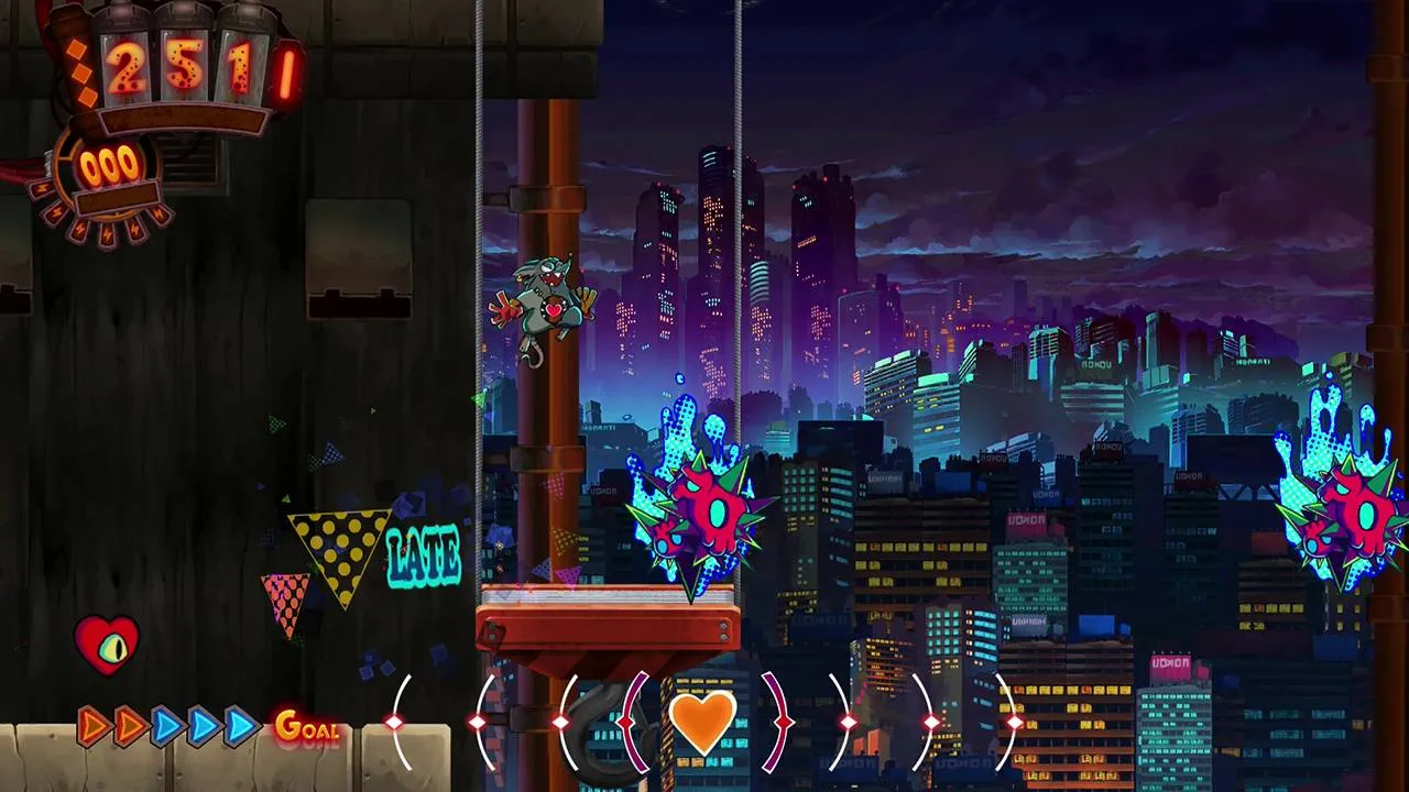 Mad Rat Dead rhythm mechanics