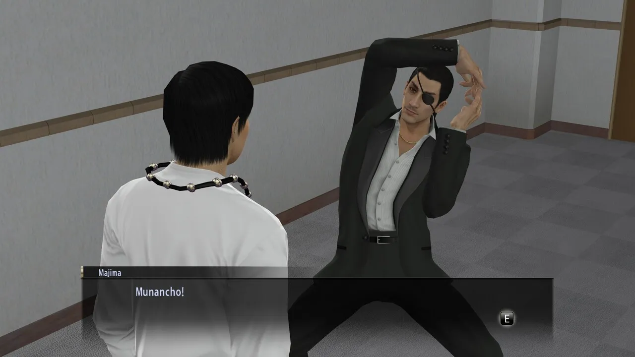 Majima in the cabaret club