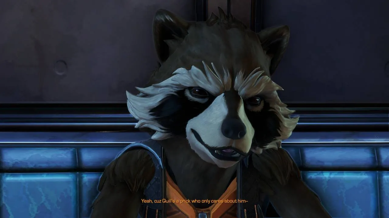 Marvel's Guardians of the Galaxy: The Telltale Series - Episode 3 screenshot showing a fight scene