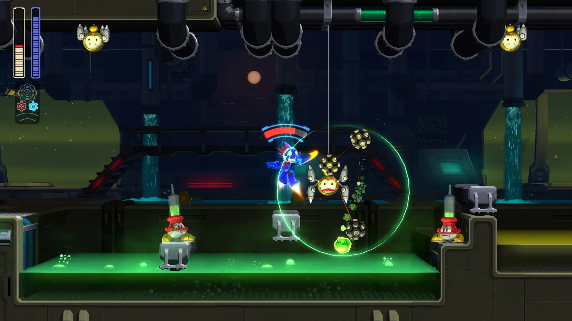 Mega Man 11 Dr. Light's Lab
