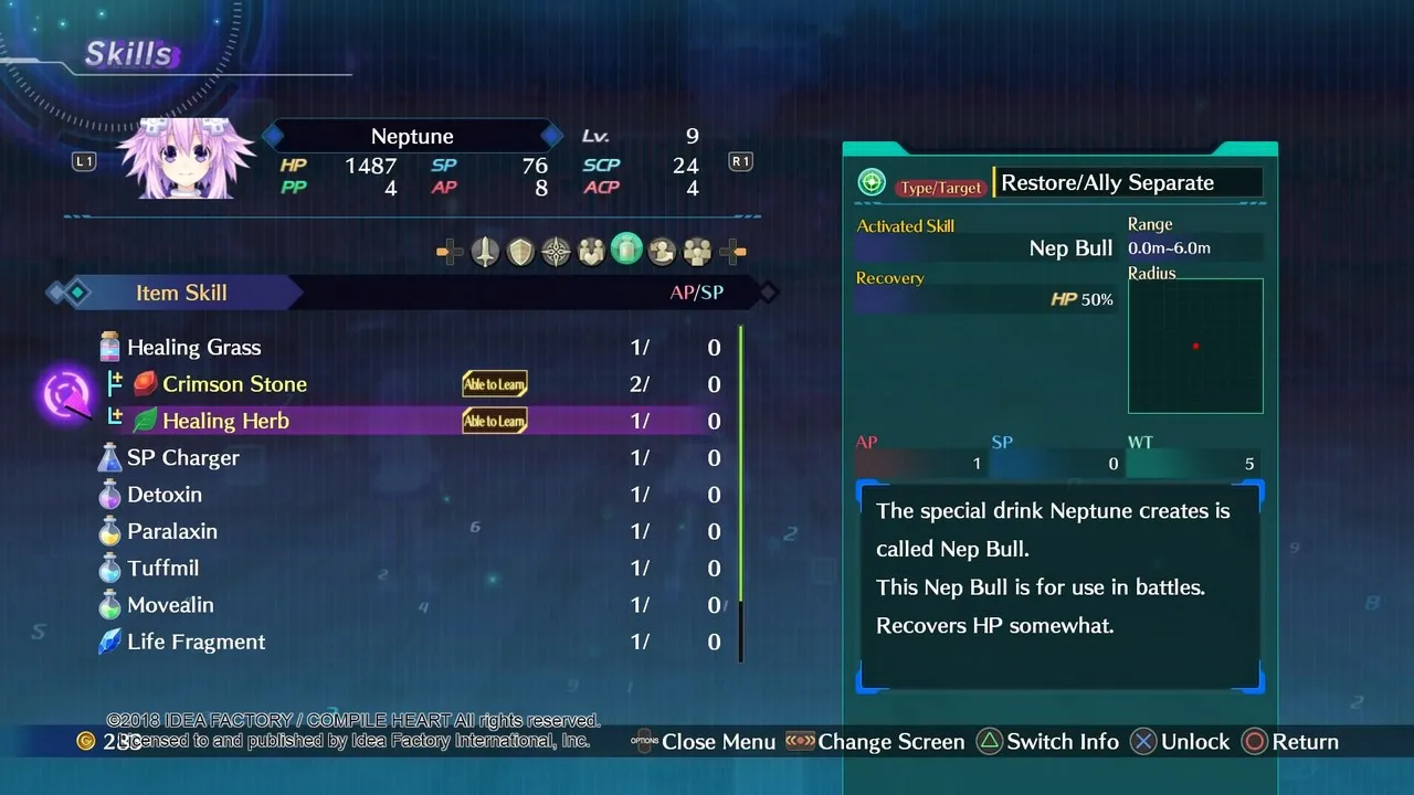 Megadimension Neptunia VIIR – Combat