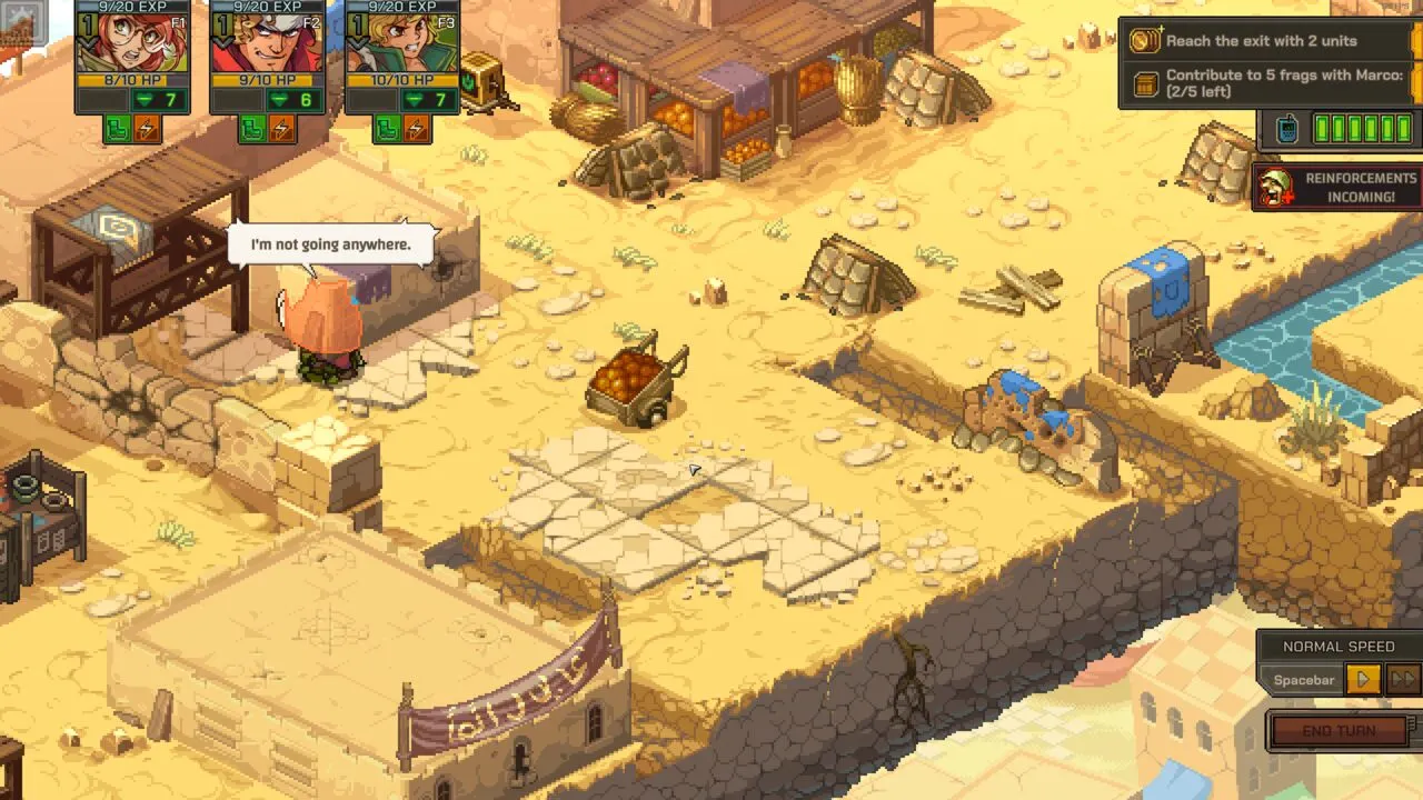 Metal Slug Tactics Bugs