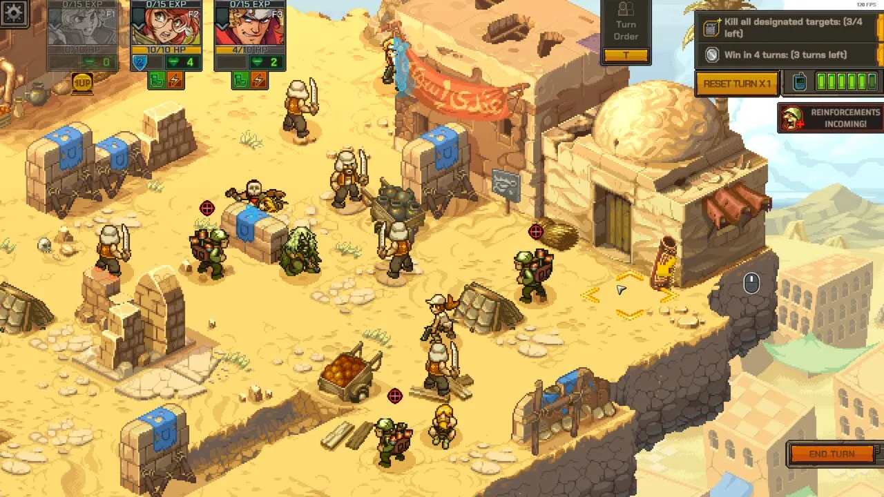 Metal Slug Tactics Combat