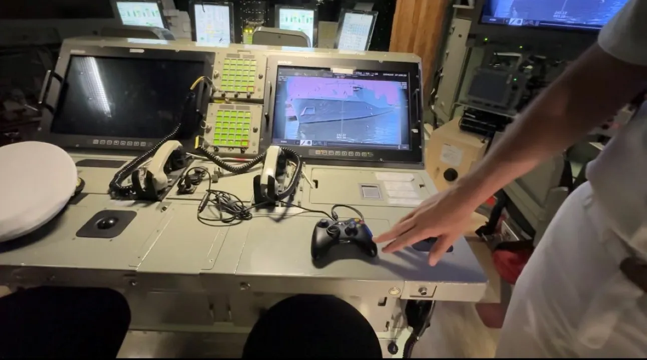 Modified Logitech F710 gamepad used to control the Titan submersible