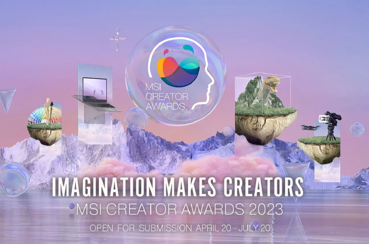 MSI Creator Awards 2023 Key Visual