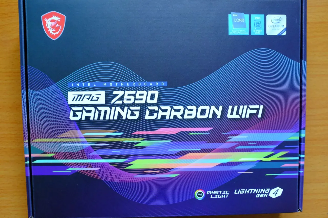 MSI MPG Z590 Gaming Carbon Wifi Motherboard