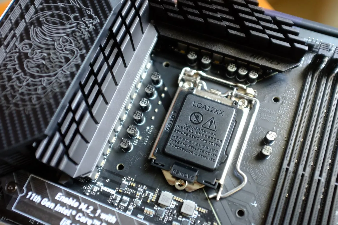 MSI MPG Z590 Gaming Carbon Wifi Power Delivery