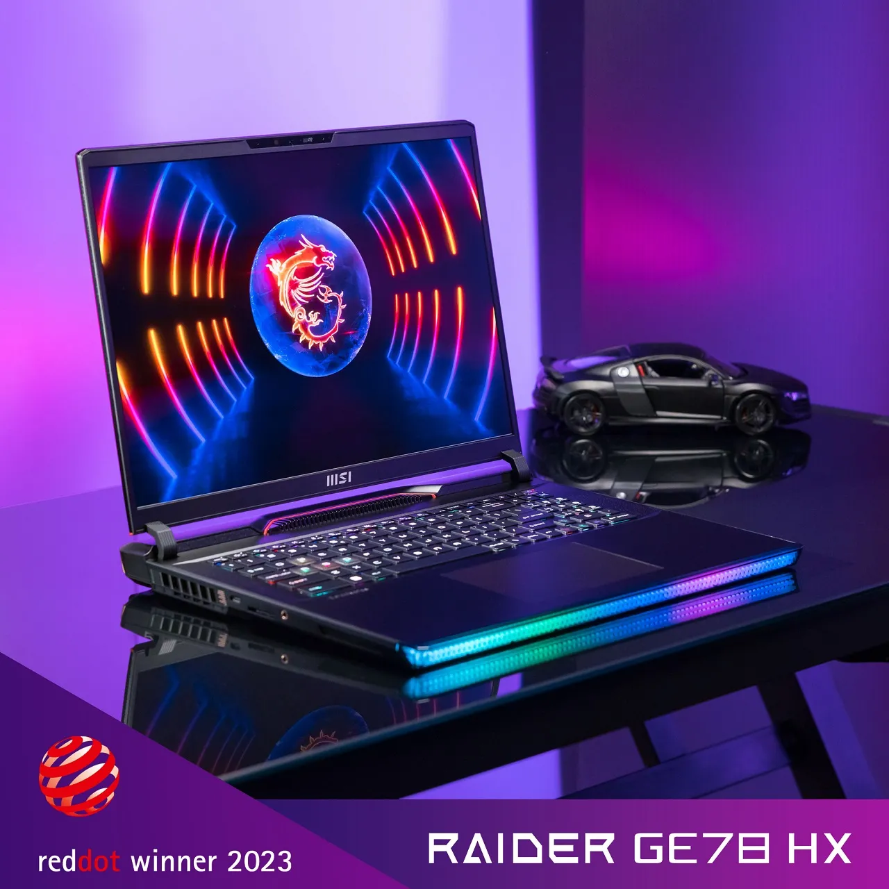 MSI Raider GE series with Matrix Light Bar