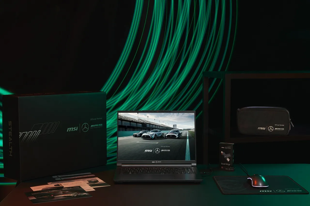 MSI Stealth 16 Mercedes-AMG Motorsport accessories