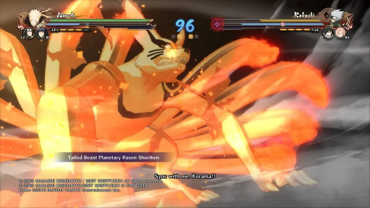 Naruto Shippuden: Ultimate Ninja Storm 4 Main Menu