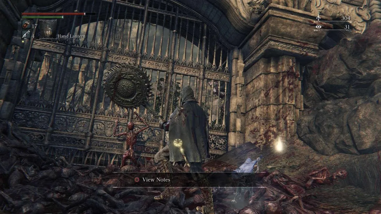 Navigating challenging environments in Bloodborne: The Old Hunters