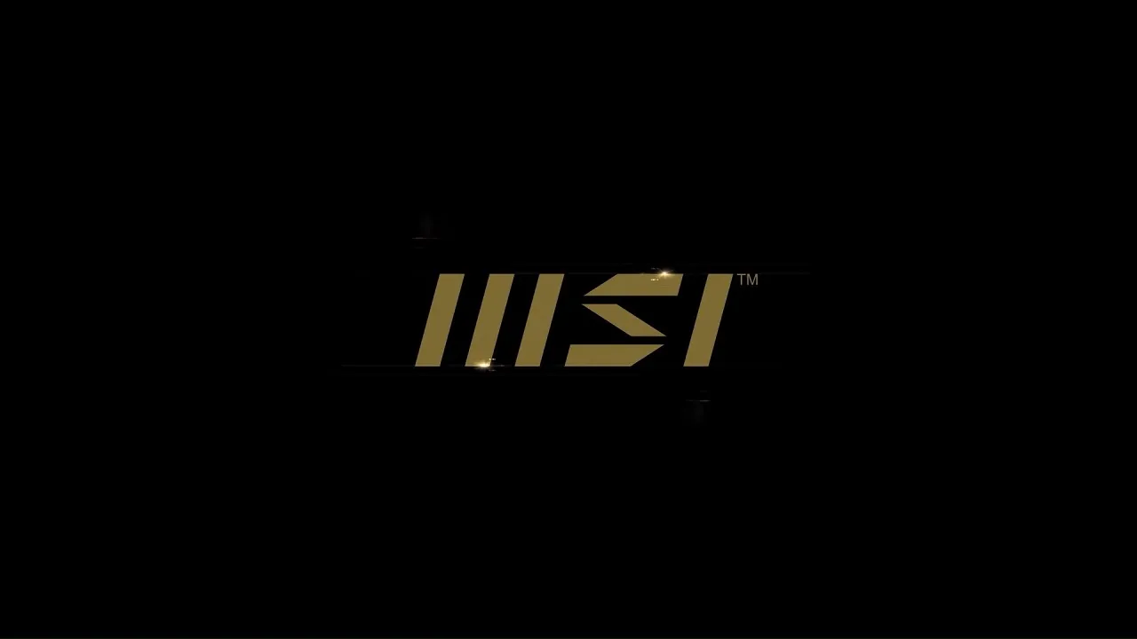 New MSI logo on the Summit laptop