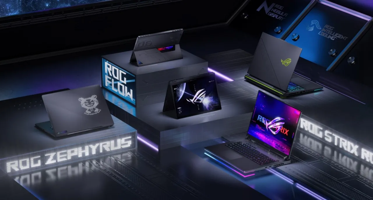 New ROG gaming laptops showcased at CES 2023