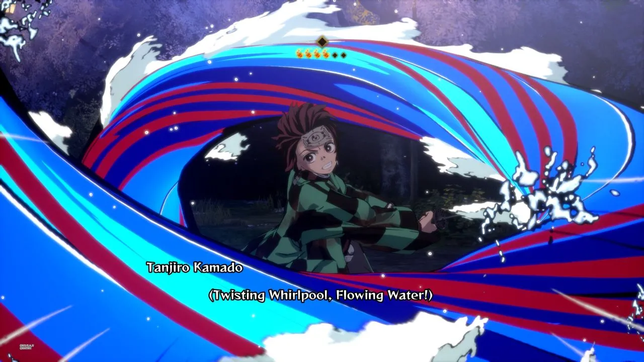 Nezuko in her demon form