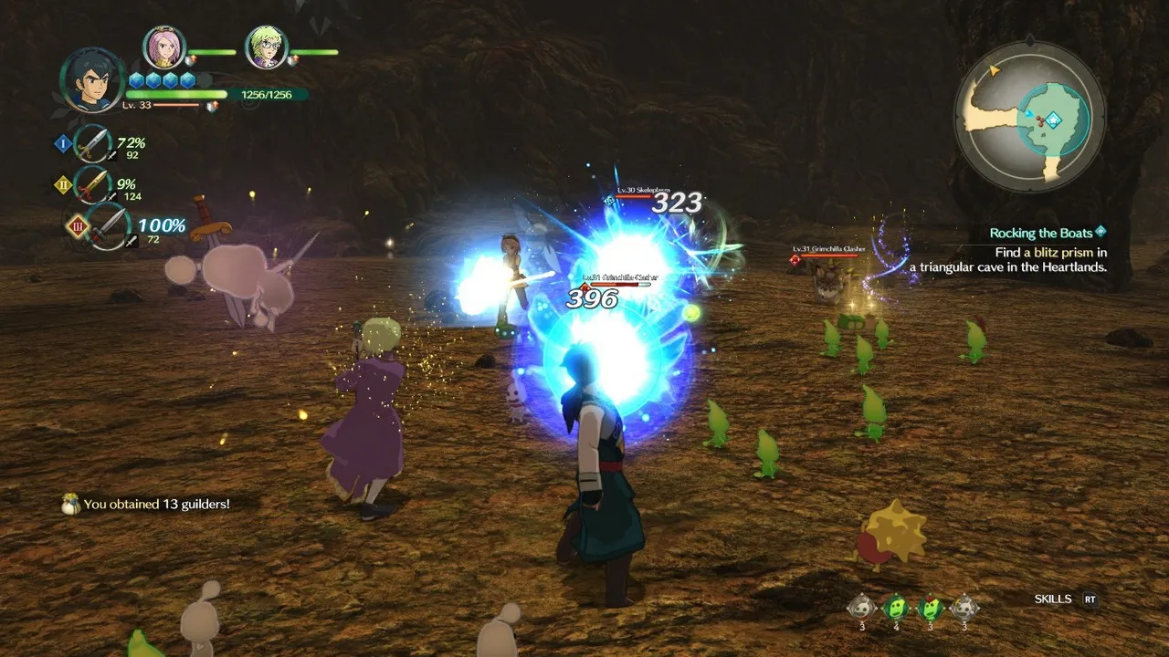 Ni no Kuni II: Revenant Kingdom - Combat with Higgledies