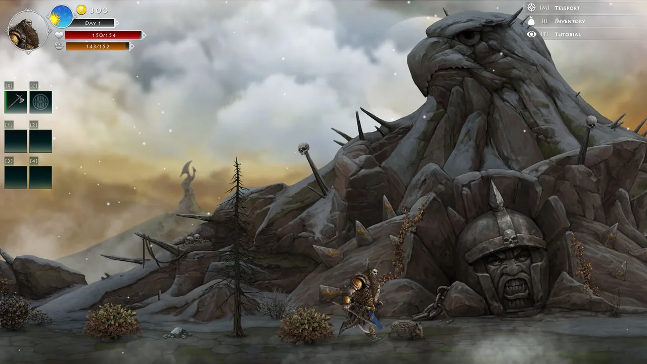 Niffelheim screenshot showcasing the art style