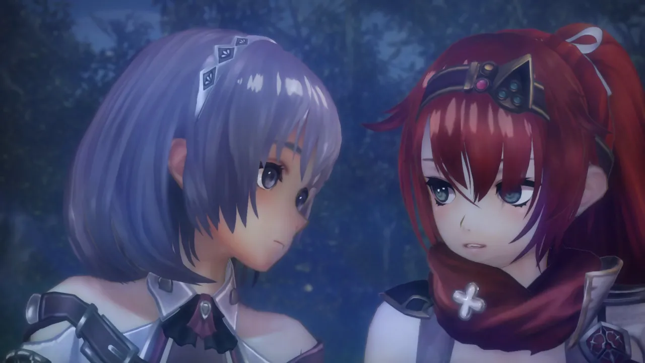 Nights of Azure 2: Bride of the New Moon - Aluche and Liliana