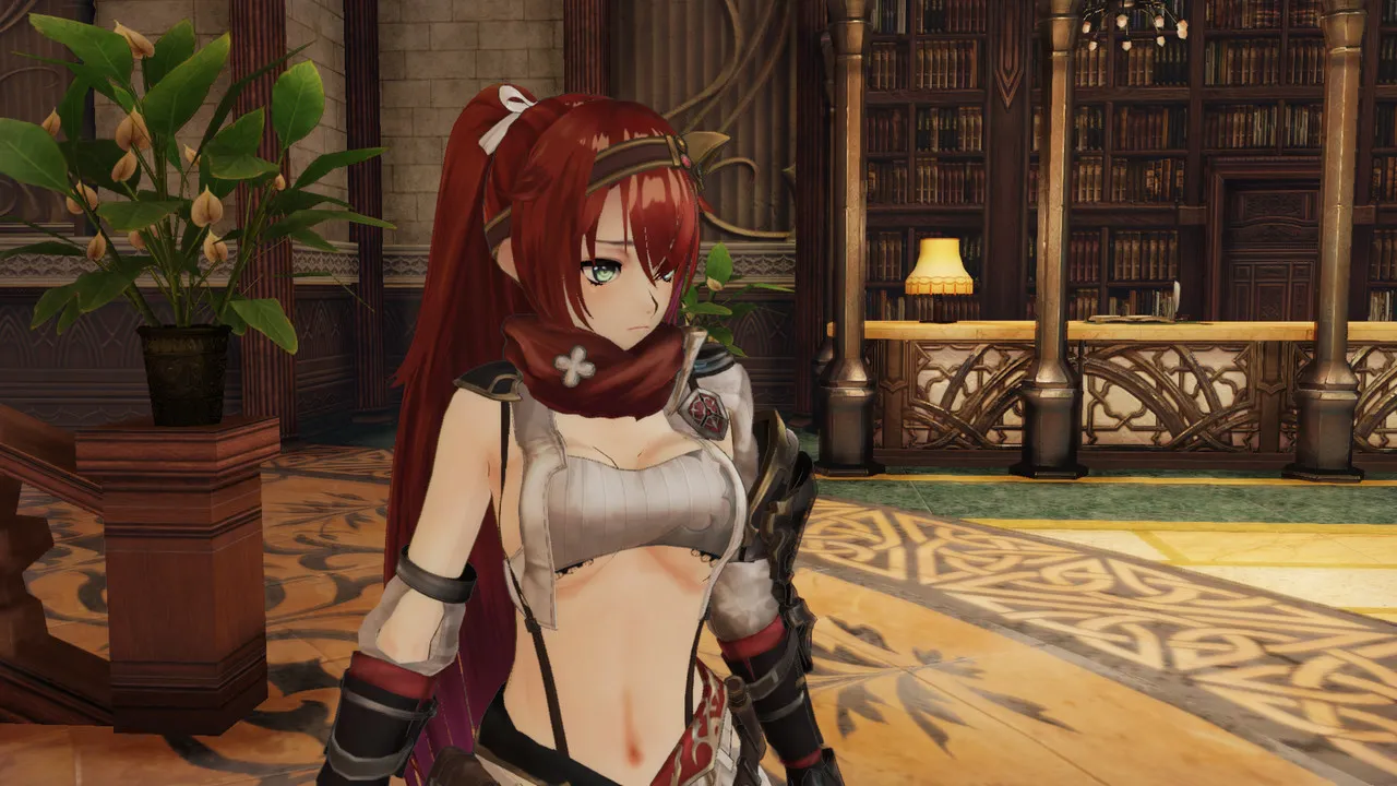 Nights of Azure 2: Bride of the New Moon - Aluche with Weapon