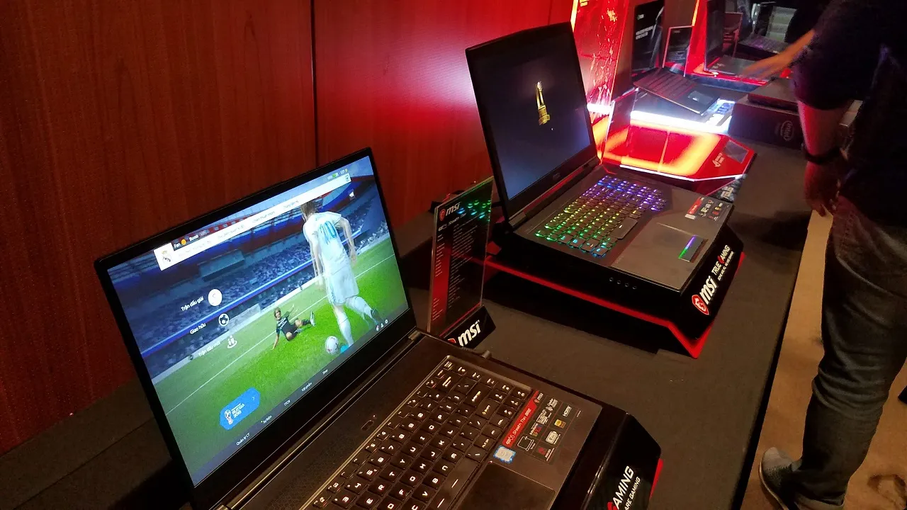 NVIDIA gaming technologies showcase in Vietnam