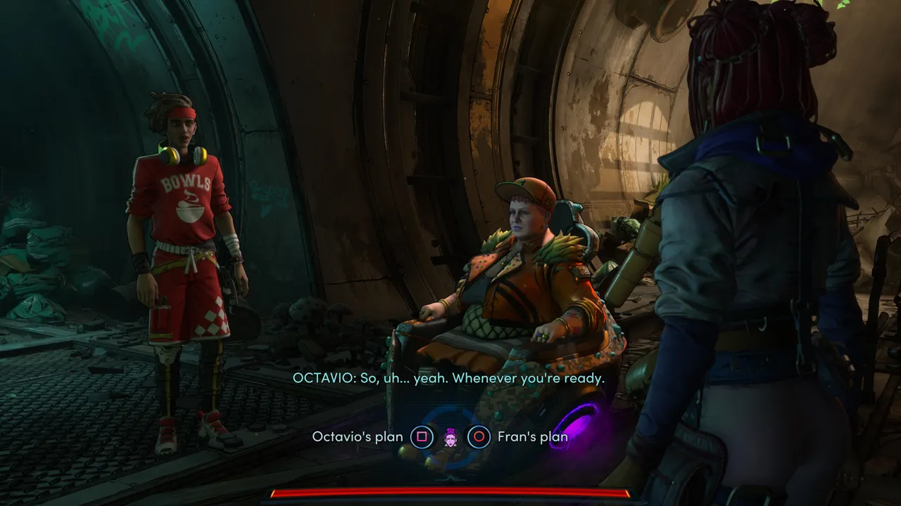 Octavio and Anu in New Tales from the Borderlands