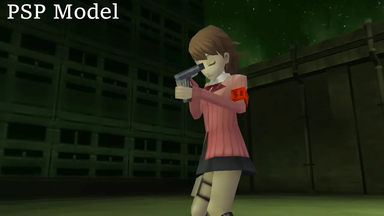 Persona 3 Portable comparison