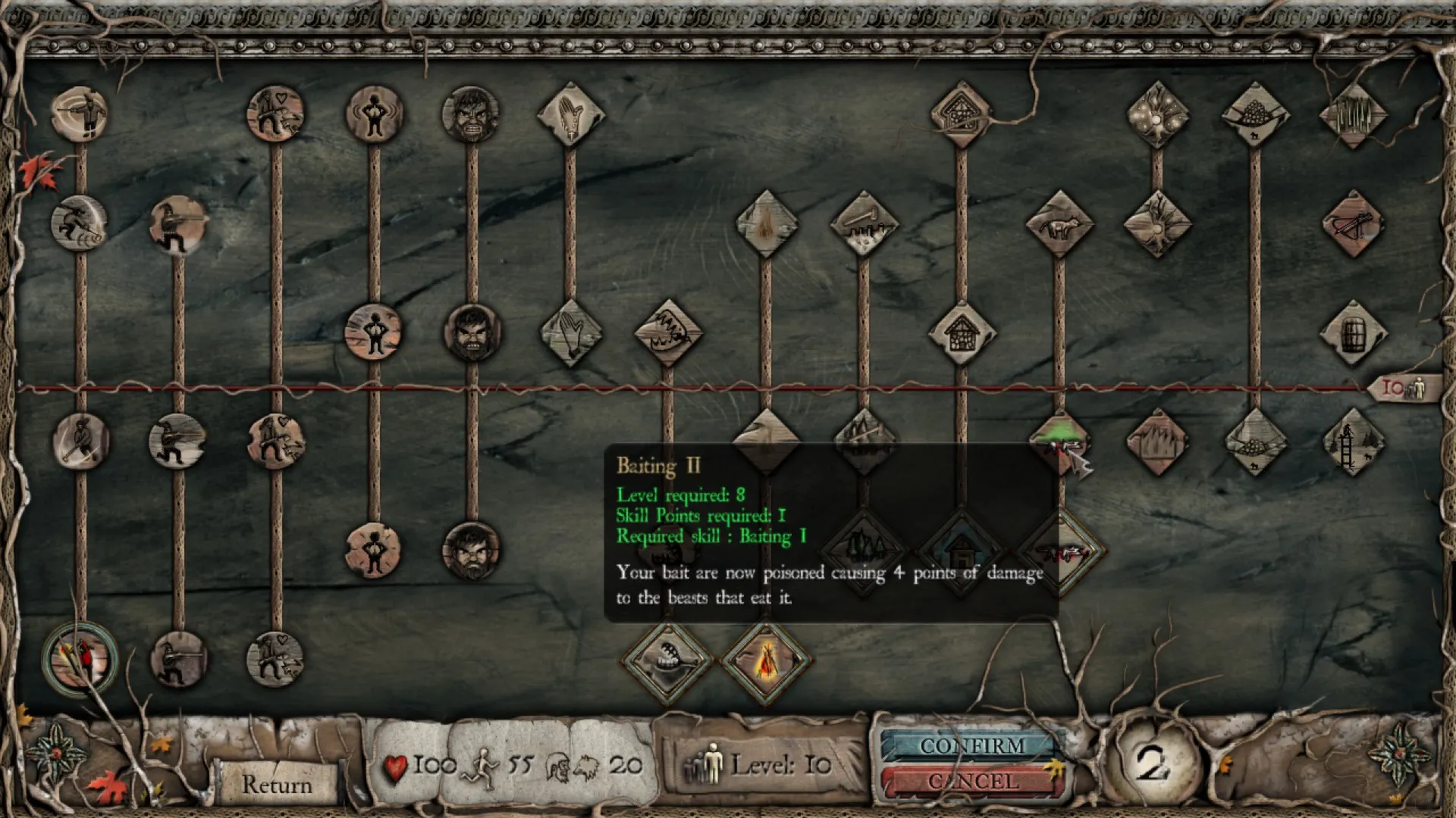 Planning defenses is crucial for survival.