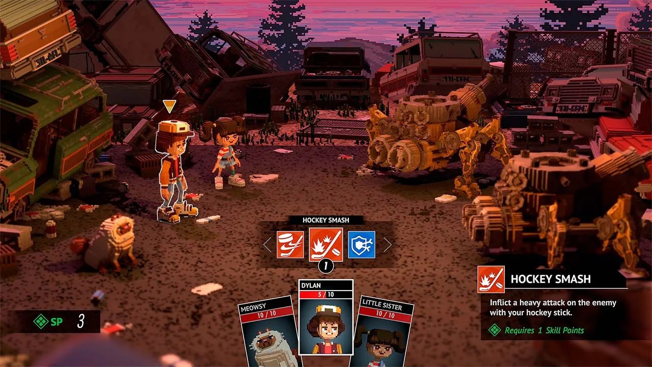Players can collect comic books to learn new skills.