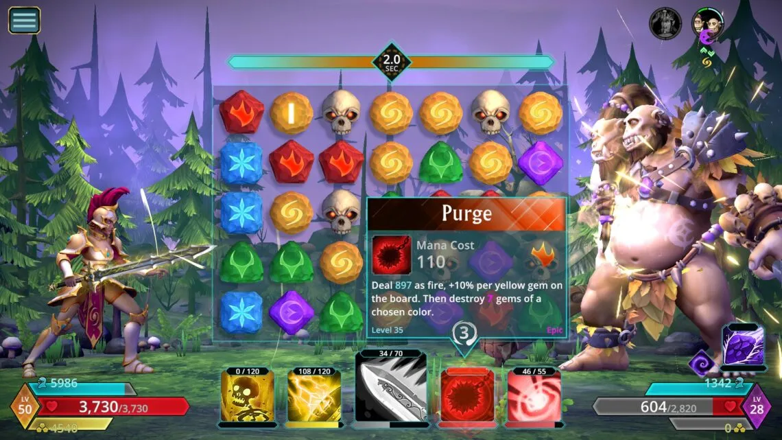Puzzle Quest 3 Battle