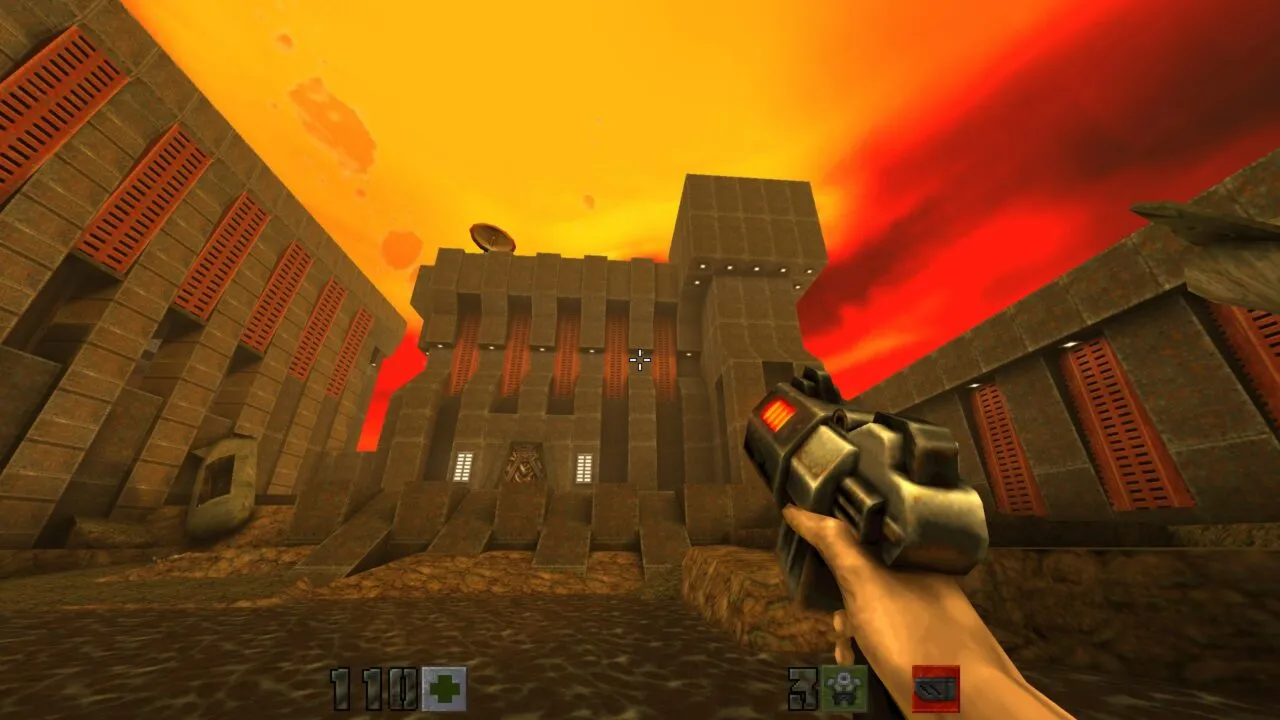 Quake 2 Remastered gameplay screenshot