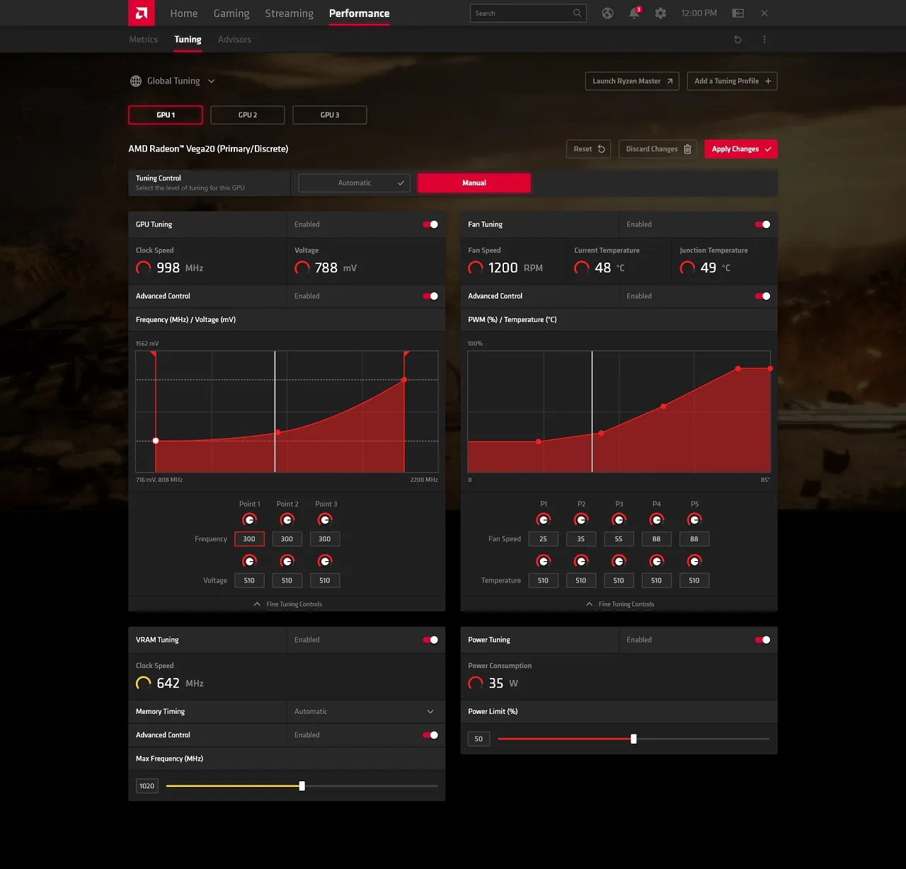 Radeon Boost Performance Improvement