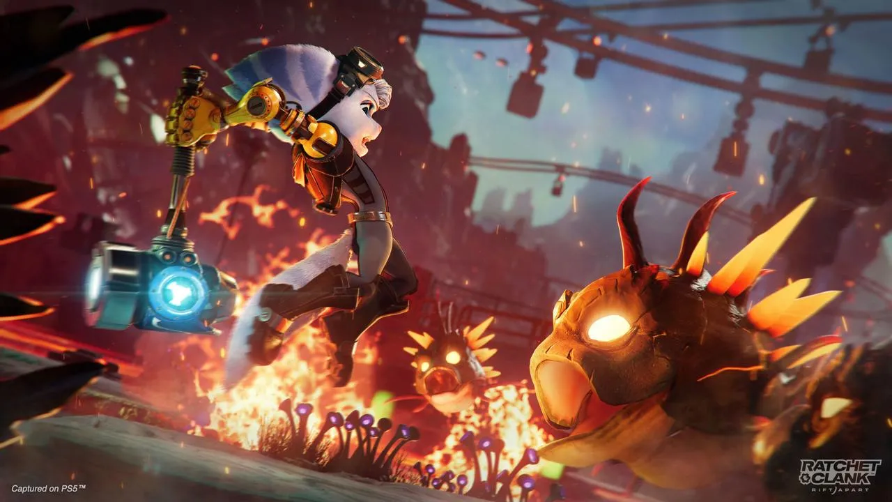 Ratchet and Clank: Rift Apart gameplay