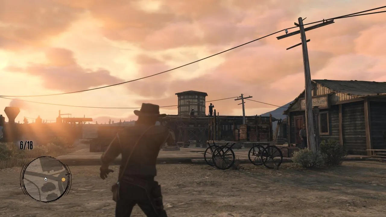 Red Dead Redemption PC - In-game encounter