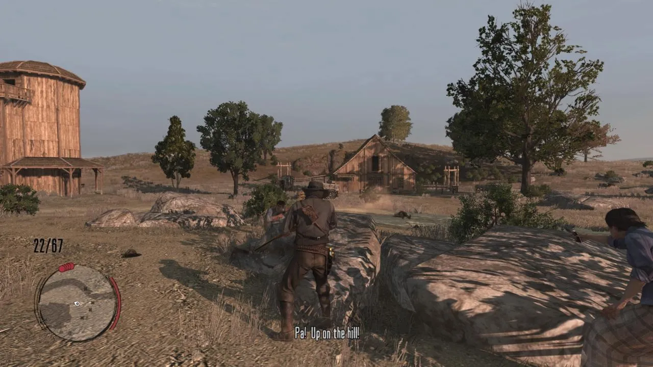 Red Dead Redemption PC - John Marston aiming