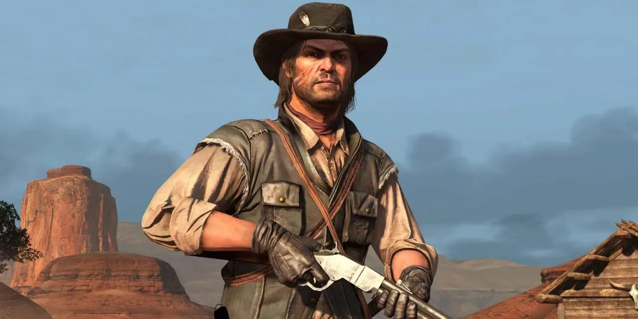 Red Dead Redemption PC - John Marston in the wilderness