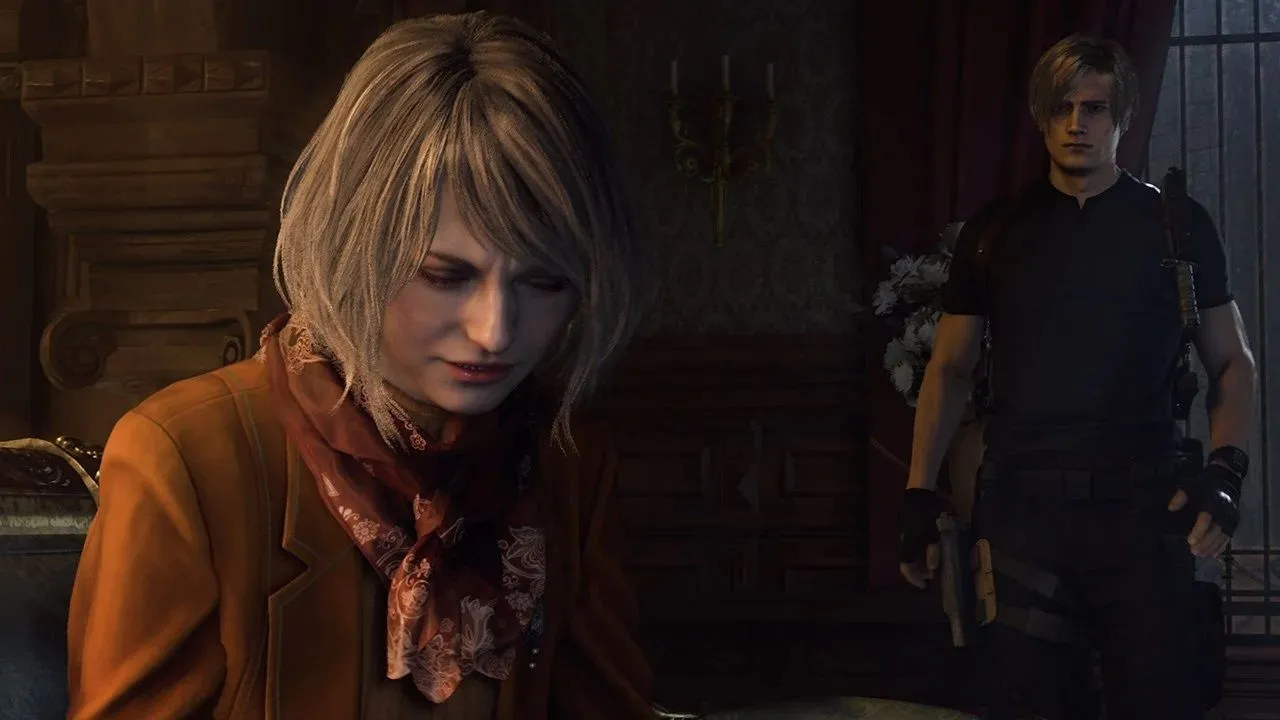 Resident Evil 4 Remake - Ashley in distress
