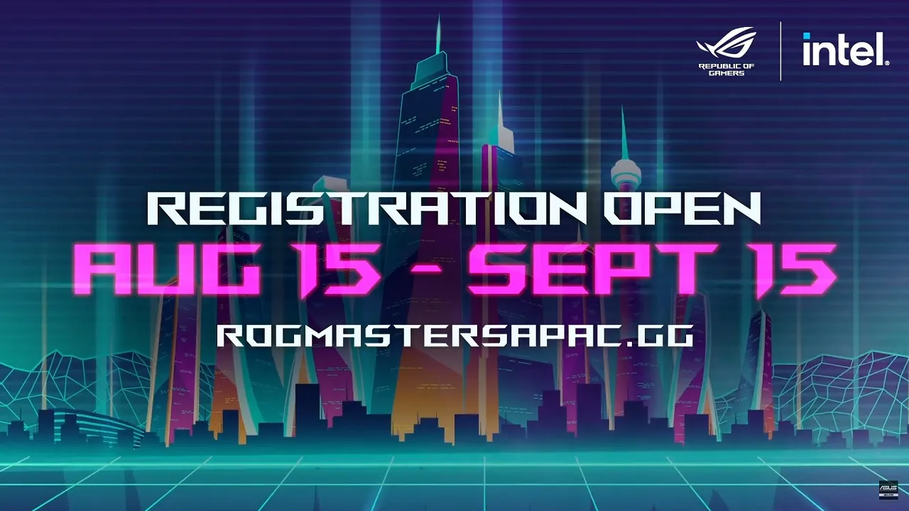 ROG Masters APAC 2022 Key Art