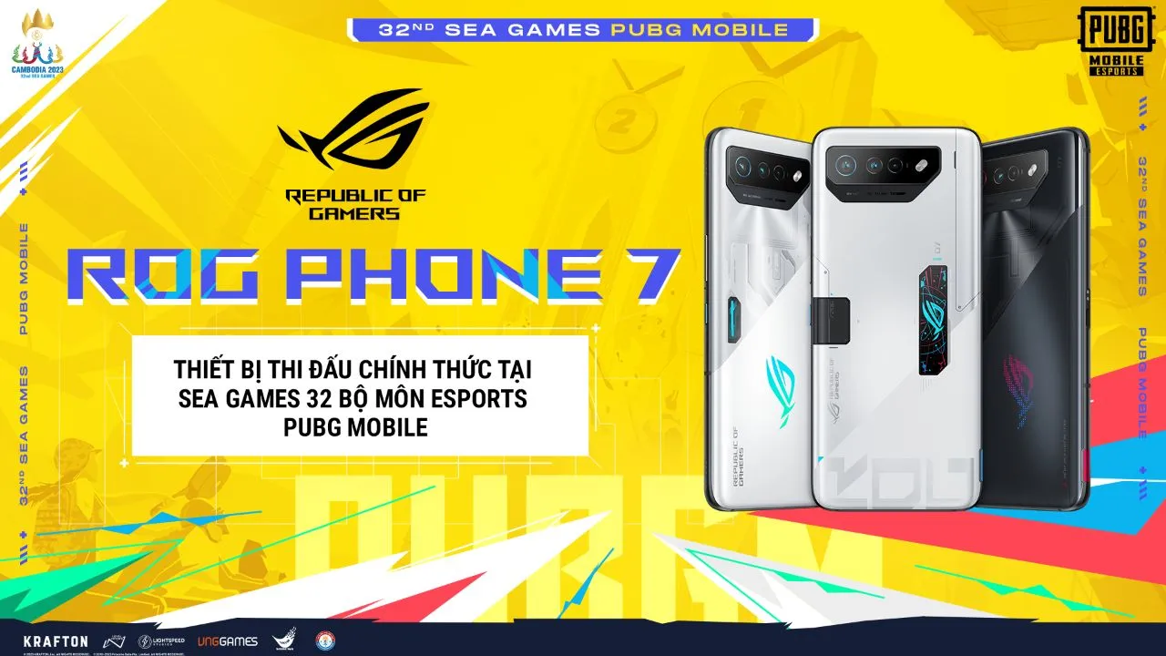 ROG Phone 7 at SEA Games 32
