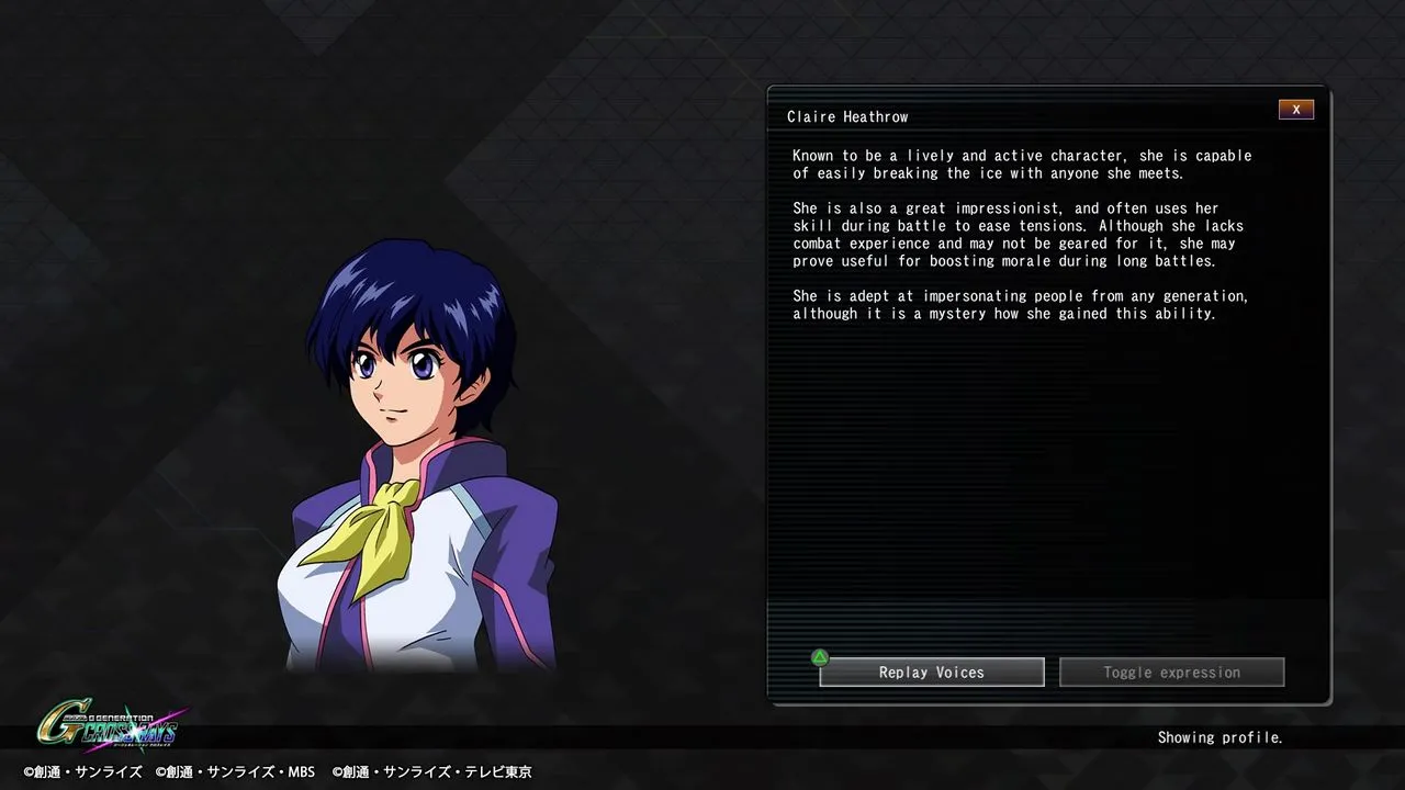 SD Gundam G Generation Cross Rays UI