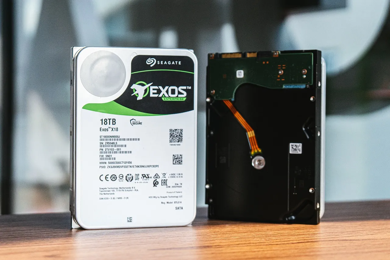 Seagate 18TB IronWolf Pro hard drive