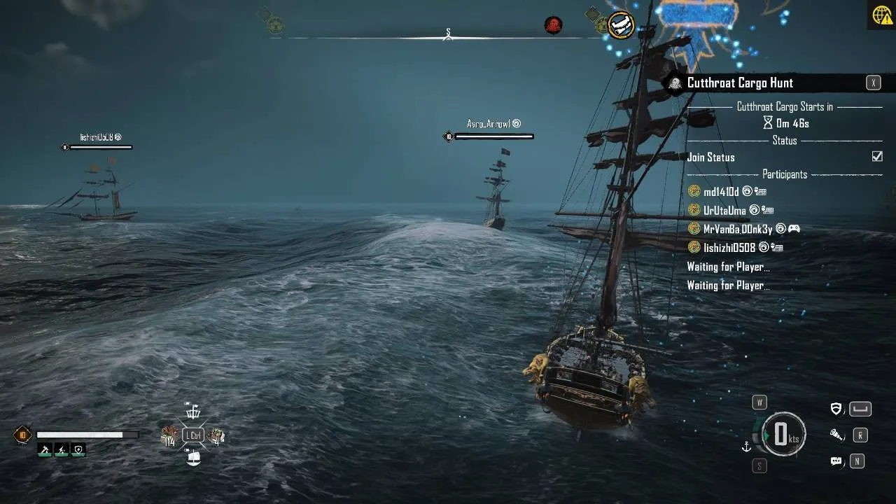 Skull and Bones Multiplayer Activities