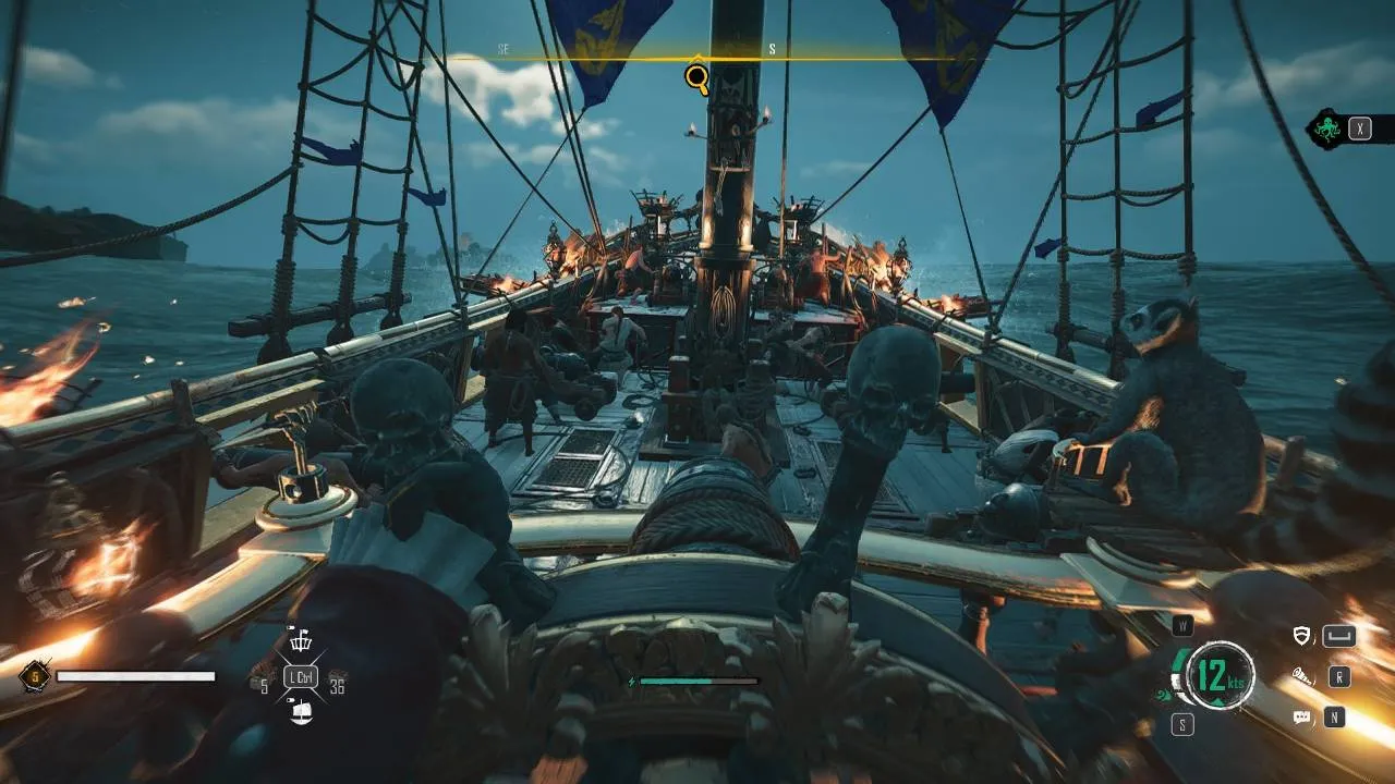 Skull and Bones Ship Combat