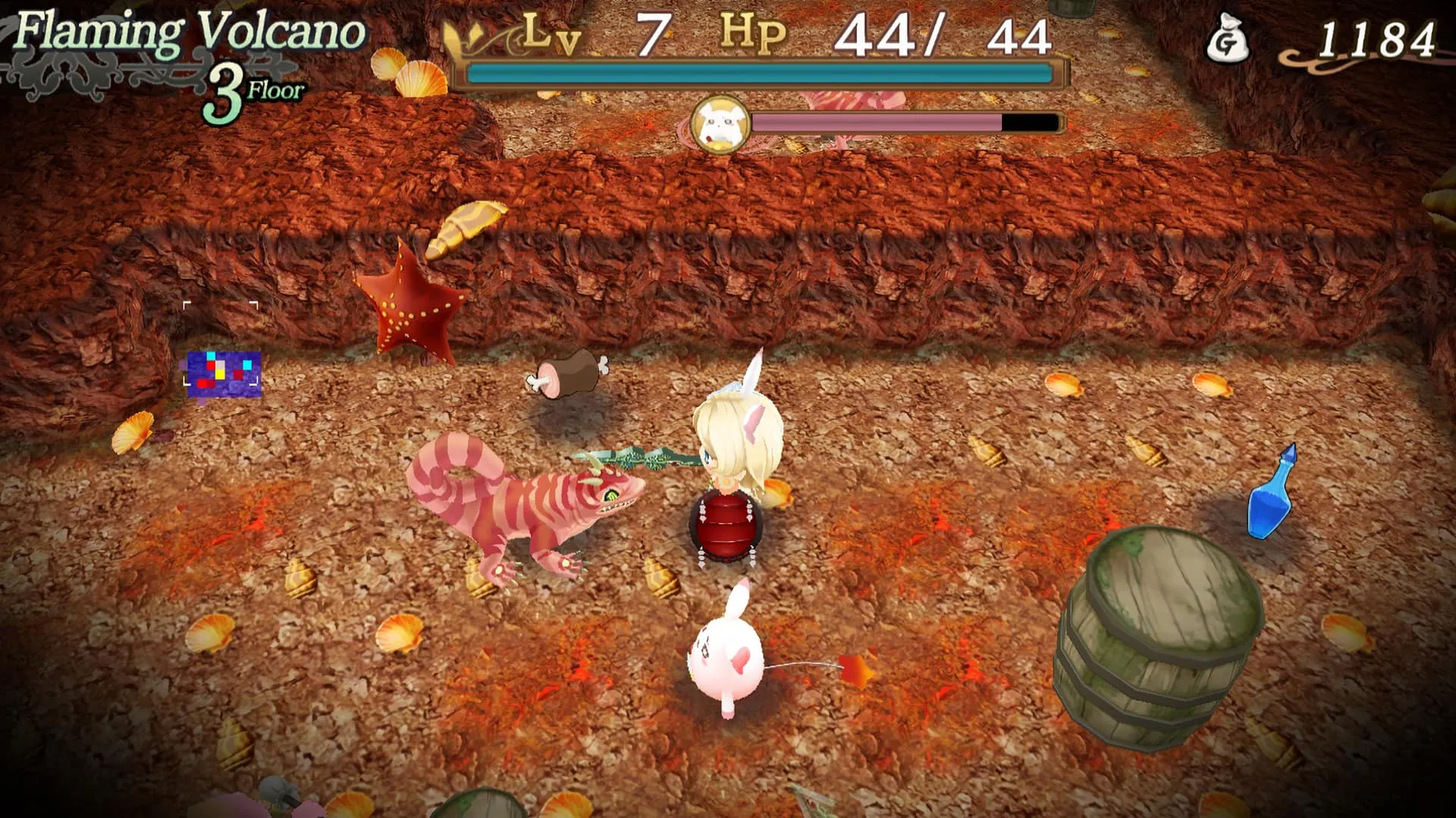 Sorcery Saga: Curse of the Great Curry God - Gameplay Screenshot