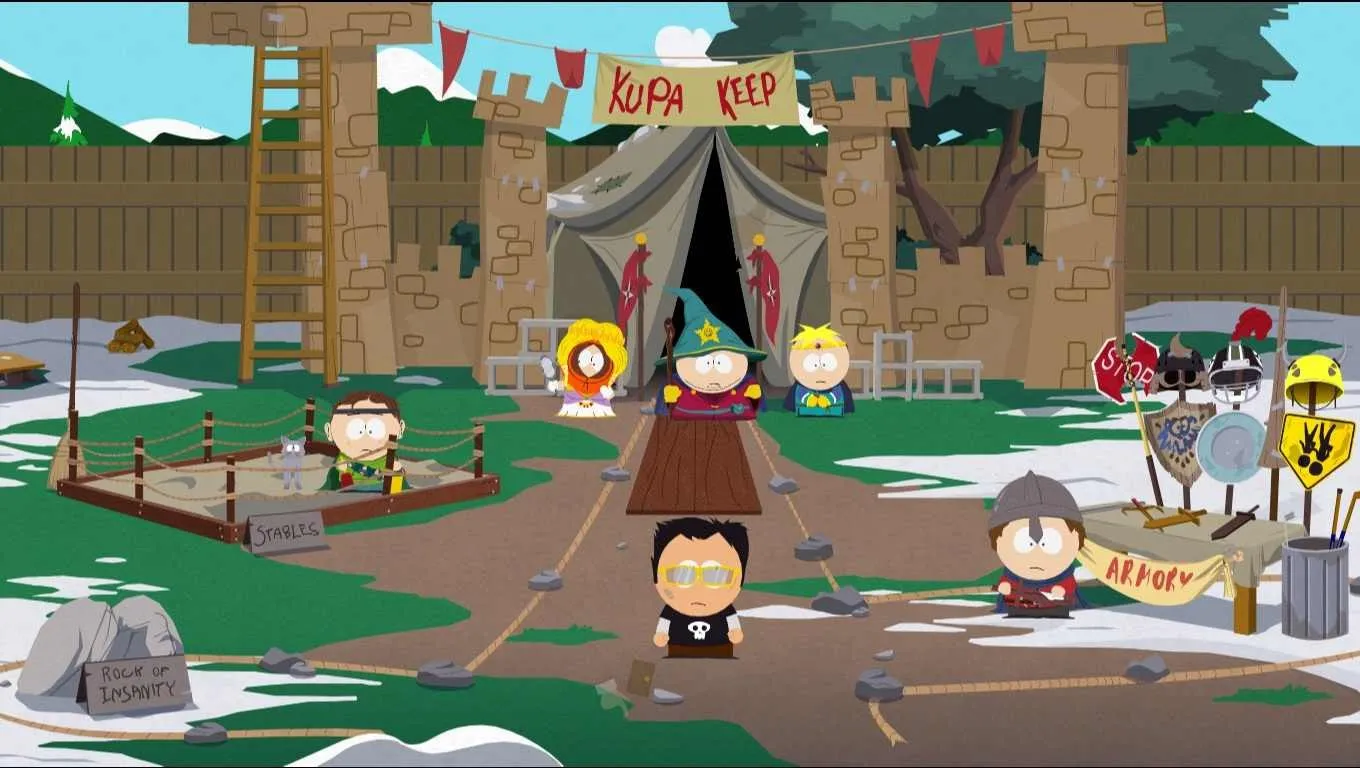 South Park: The Stick of Truth - Menu