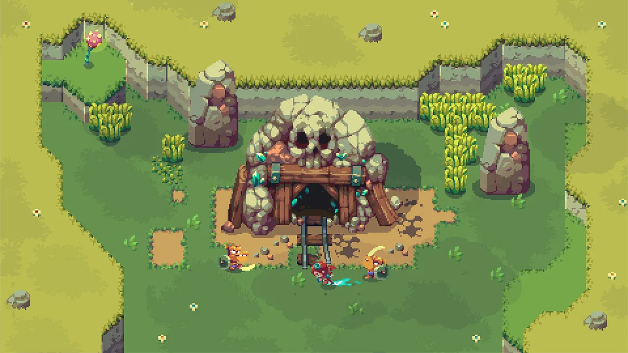 Sparklite enemy design screenshot