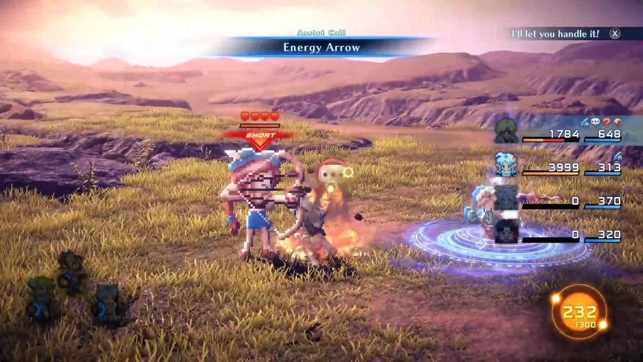 Star Ocean: The Second Story R Private Action scene