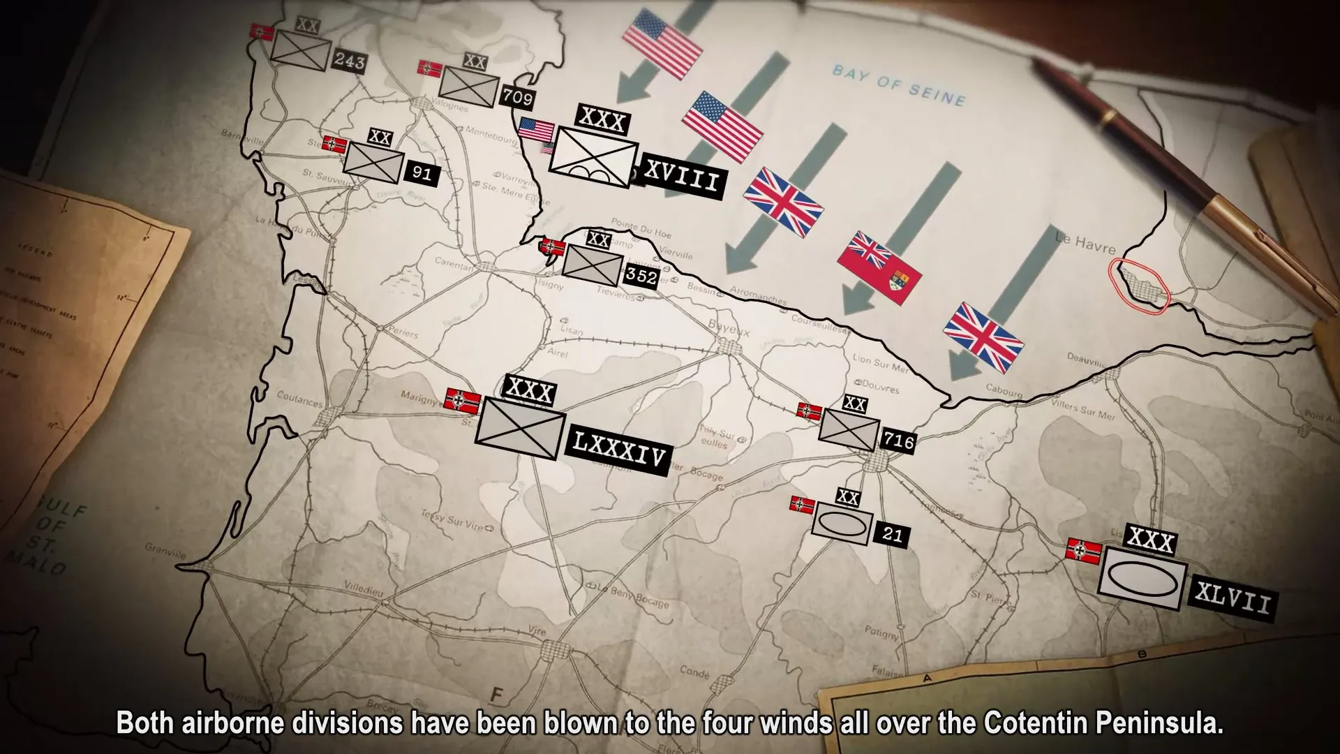 Steel Division: Normandy 44 Gameplay